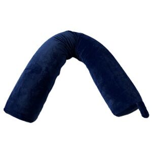 Navy Memory Foam Travel Neck Pillow